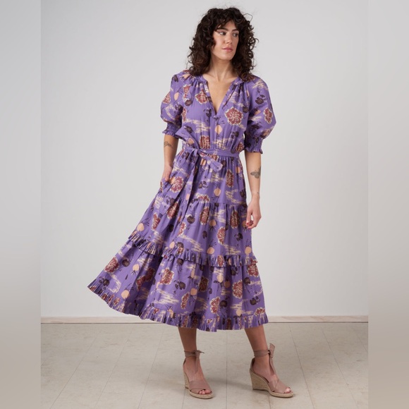 Ulla Johnson Dasha Dress in Zinnia - Picture 1 of 4